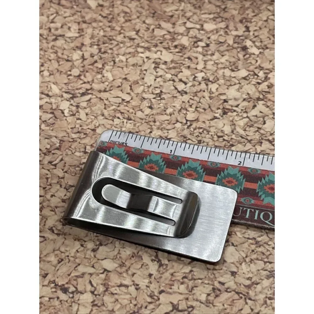COPY - Turquoise Red Wedding Money Clip Stainless Steel Quality Wedding Party G…